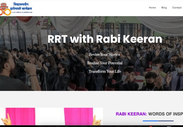 Project: Rabi keeran portfolio website
